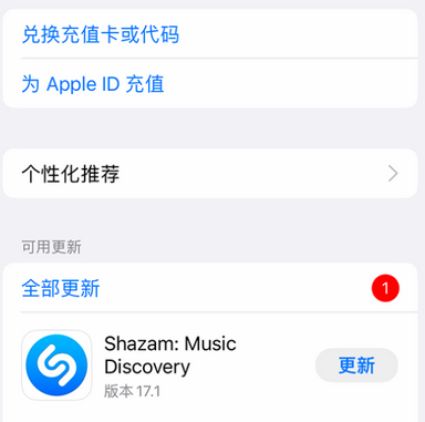 闽侯苹果维修分享无法在iPhone上下载或更新应用办法 